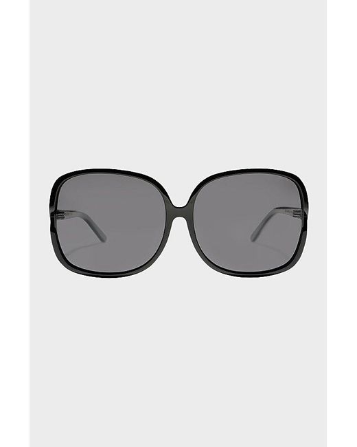 Sunglass Museum Black Jackie Oversized Sunglasses