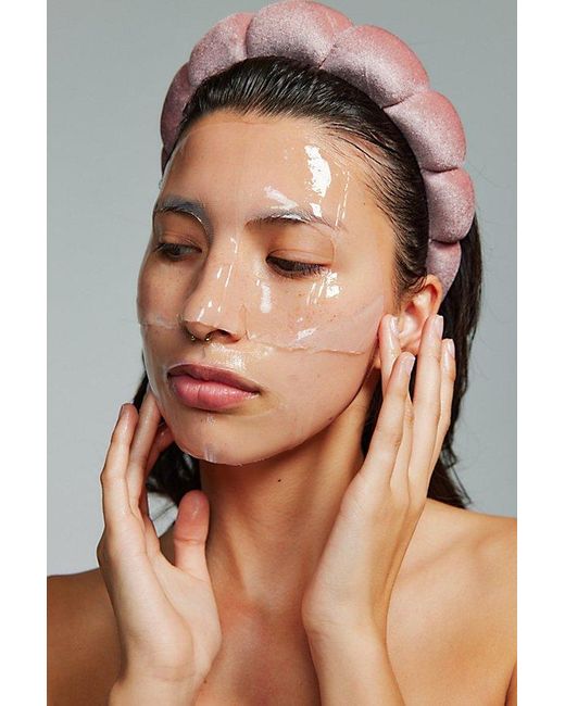 Urban Outfitters Brown Spa Day Bubble Headband