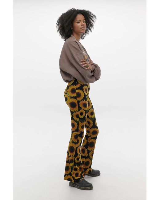 Sunflower Velvet Flare Trousers 
