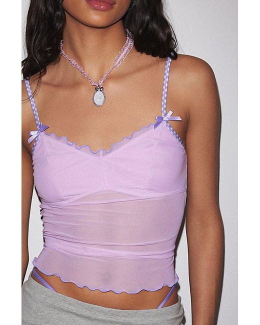 Out From Under Purple Just Like Candy Cami