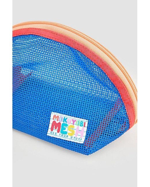 Mokuyobi Blue Mesh Bump Case