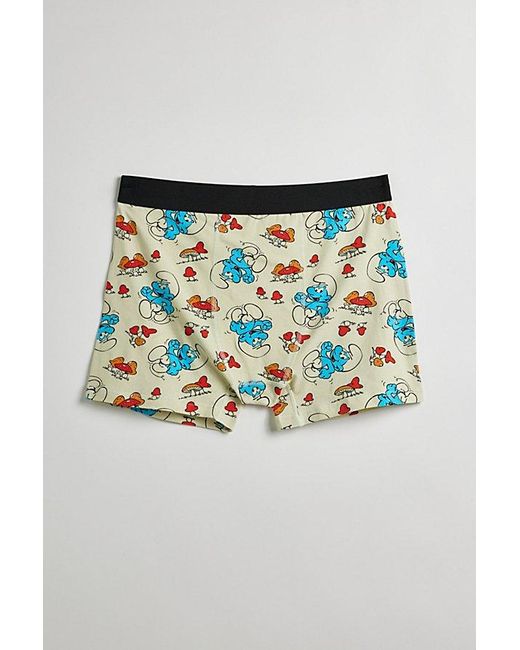 Urban Outfitters Gray The Smurfs Boxer Brief for men