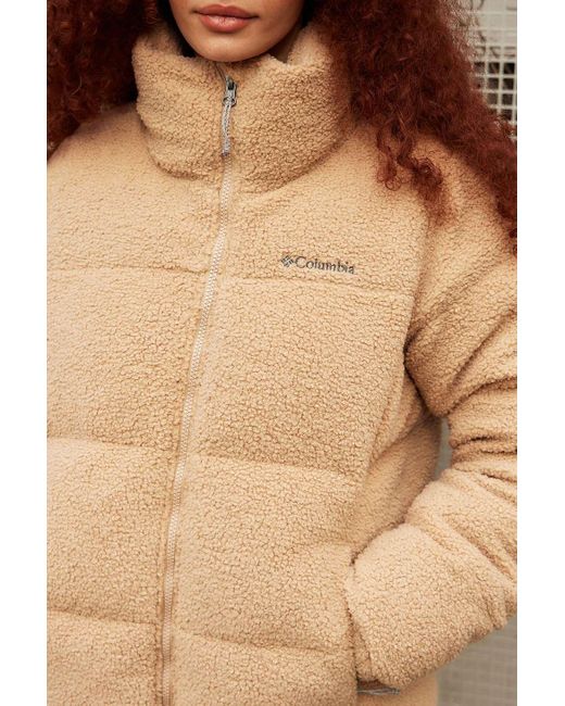 Columbia Natural Puffect Sherpa Puffer Jacket