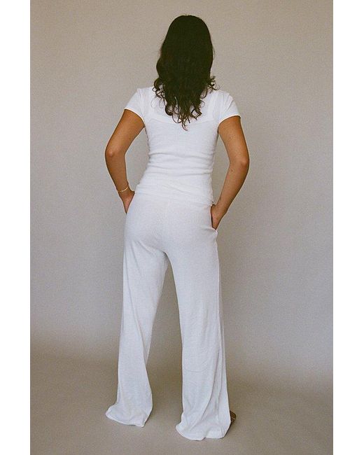 RAT BOI Multicolor Square Neck Pointelle Cami