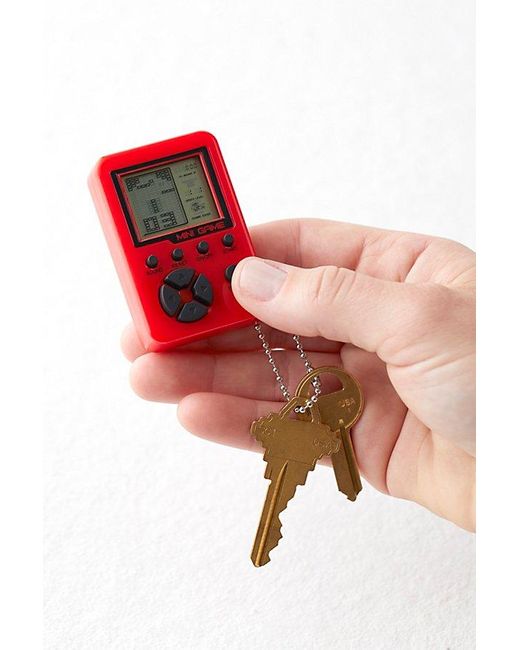 Urban Outfitters Red Pocket Arcade Keychain