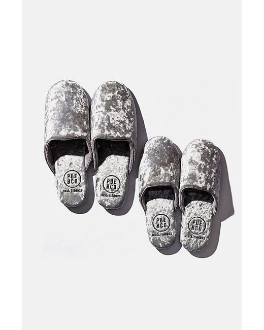 Puebco Natural Velvet Slipper