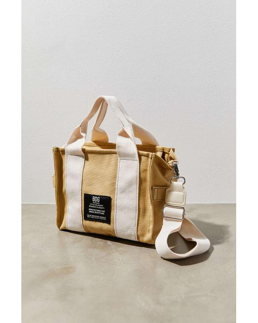 bdg serena sherpa mini tote bag