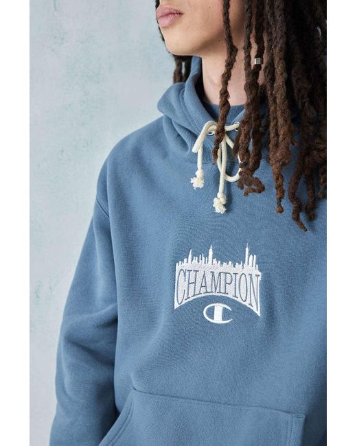 Champion charcoal on sale hoodie