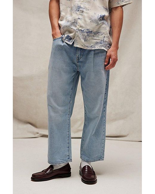 Levi's Blue Stay Loose Pleated Jean for men