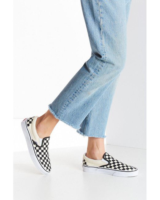 vans checkered trousers
