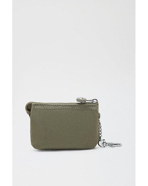 Kipling Green Creativity Nylon Zip Wallet