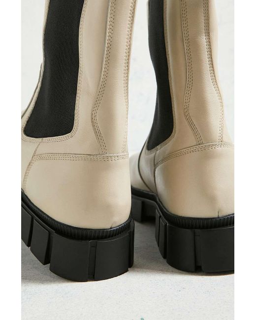 ASRA White Chelsea-boots "beacon" in