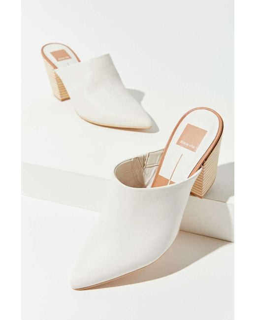 Dolce Vita White Dolce Vita Angela Mule