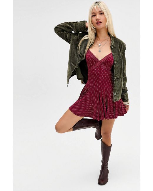 Urban Outfitters Red Uo Juniper Romper