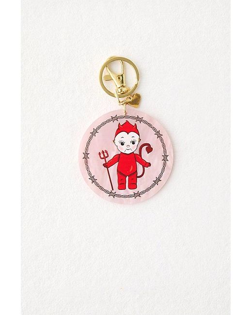 Urban Outfitters Pink A Shop Of Things Baby Keychain