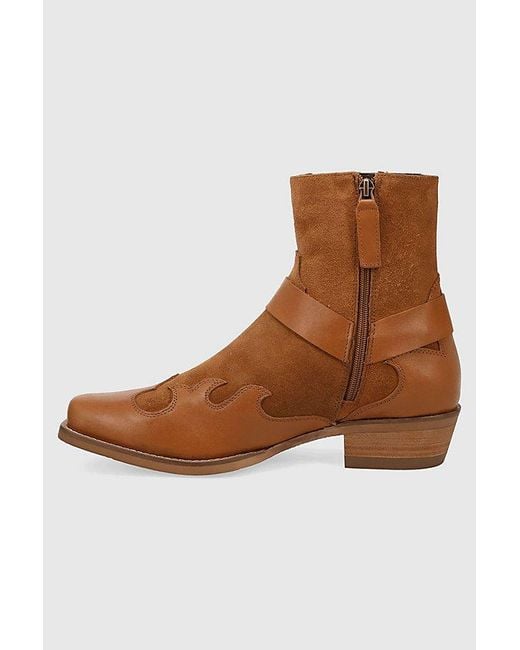 Dingo Brown Bandit Leather Boot for men