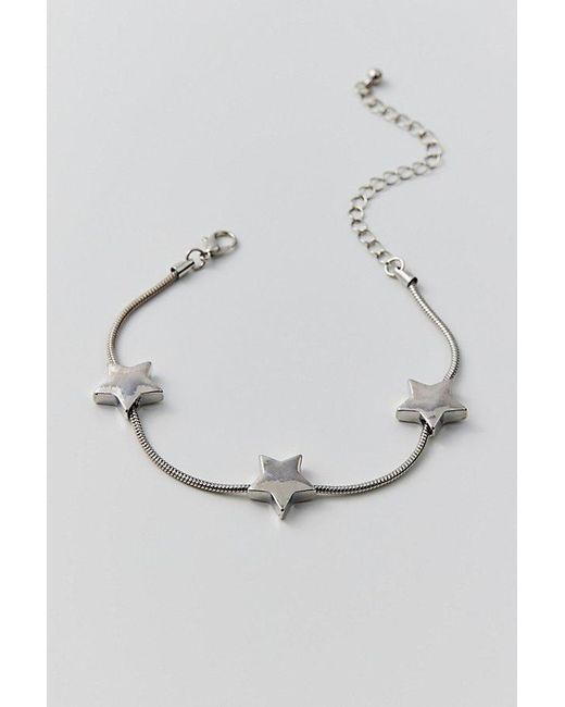 Urban Outfitters White Ivy Star Bracelet