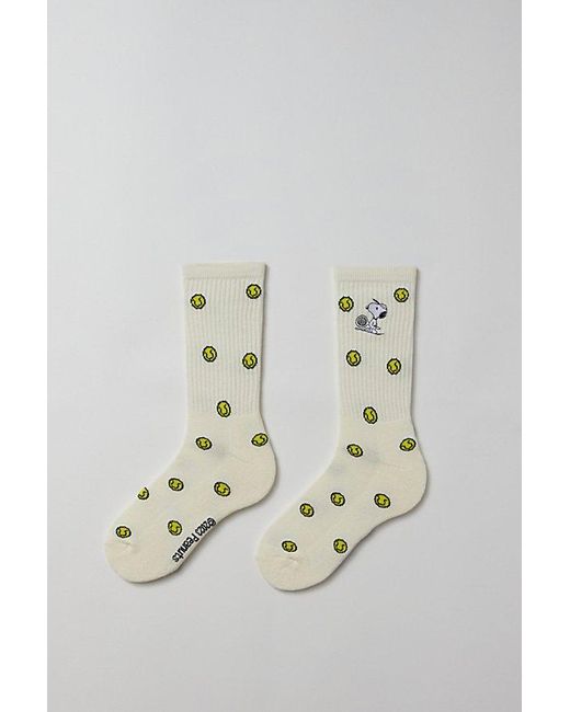 Urban Outfitters White Snoopy Tennis Crew Sock for men