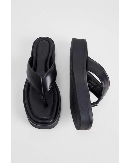 Vagabond Blue Vagabond Black Danya Flip Flops