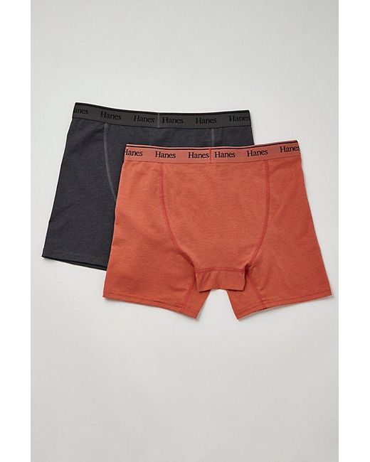 Hanes Blue Uo Exclusive Boxer Brief 2-Pack for men