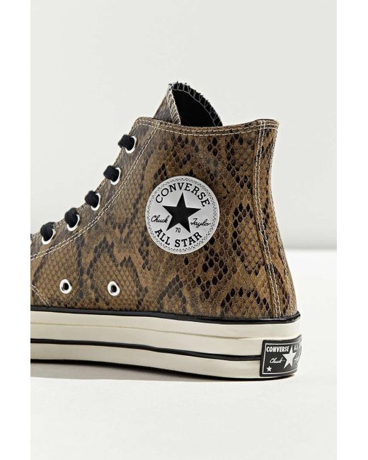 Converse hot sale reptile leather