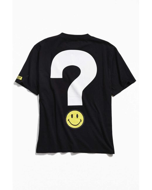 Guess Cotton Guess X Chinatown Market X Smiley Big Question Logo Tee in  Blue for Men | Lyst