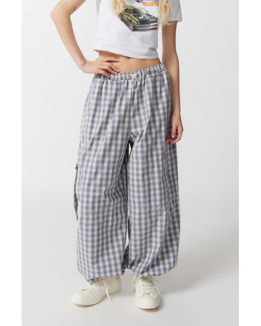 Urban Outfitters Multicolor Uo Jana Printed Balloon Cargo Pant