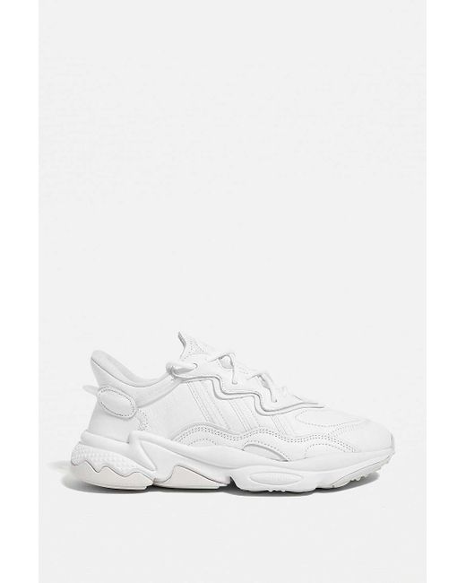 white ozweego trainers