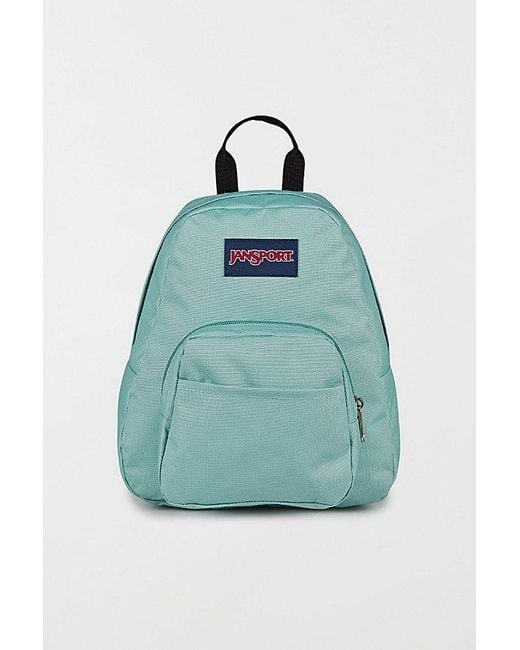 blue and green jansport backpack Half Pint Mini Pack McCaulou's inch laptop sleeve and a front organizer pocket JanSport Backpack All Around Large