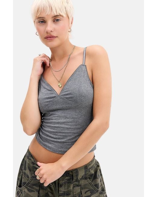 Out From Under Gray Demi Cami