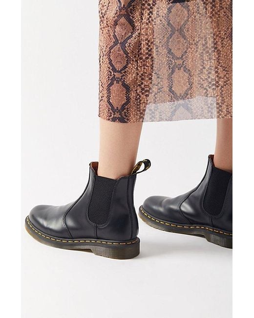 Dr. Martens Blue 2976 Smooth Leather Chelsea Boot