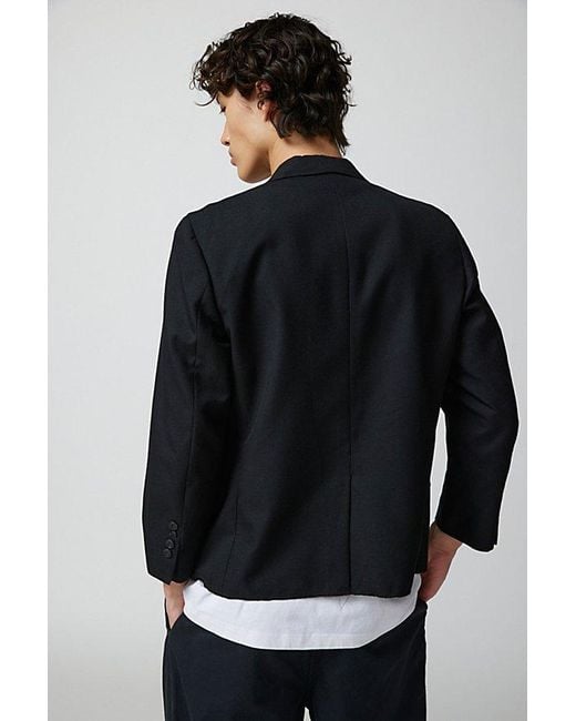 Urban Renewal Blue Remade Cropped Blazer Jacket for men