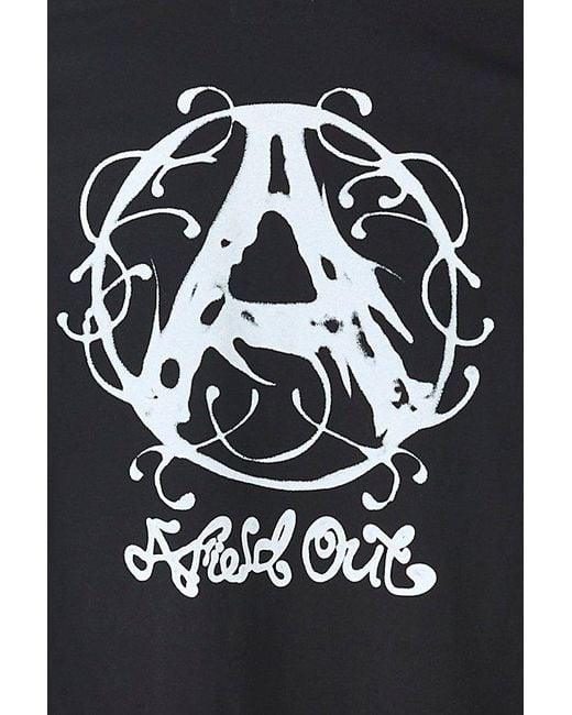 Afield Out Black Axis Graphic Tee for men