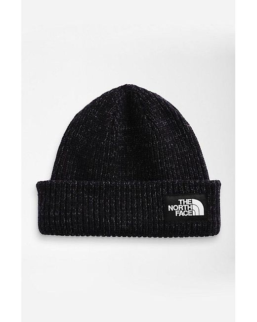The North Face Black Salty Dog Lined Beanie for men
