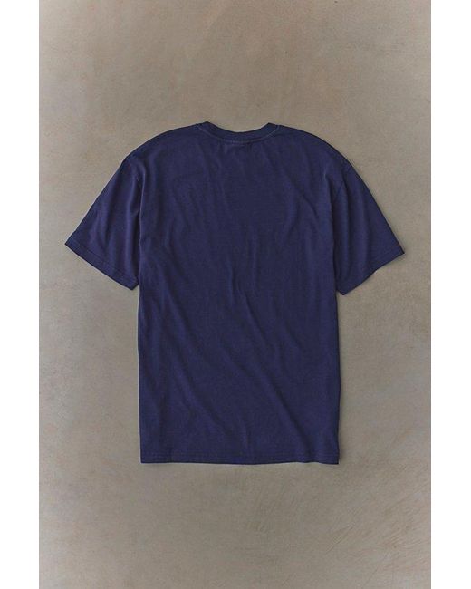 Mitchell & Ness Blue Nfl Core Team Logo Tee for men