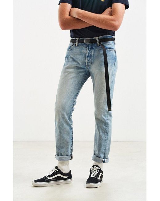 Urban Outfitters Black Uo Extra Long Web Belt for men