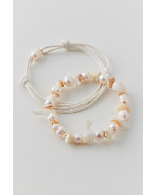 Urban Outfitters Multicolor Stone And Bracelet Set