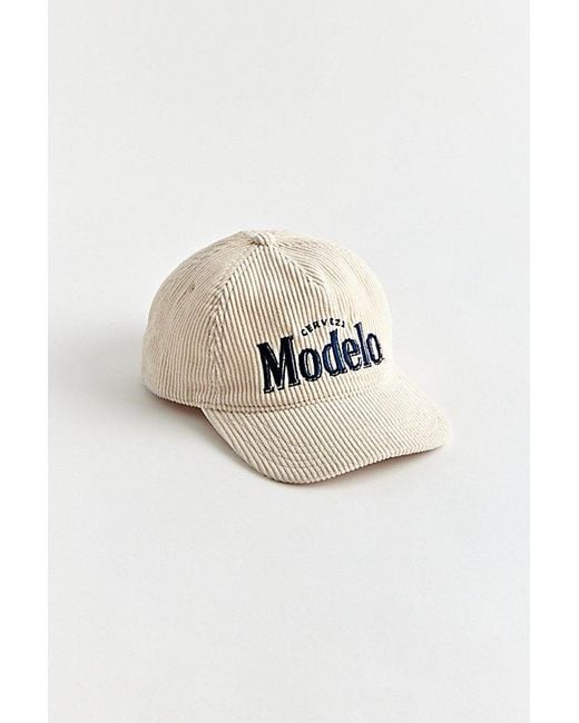 Urban Outfitters Natural Modelo 5-panel Cord Snapback Hat for men