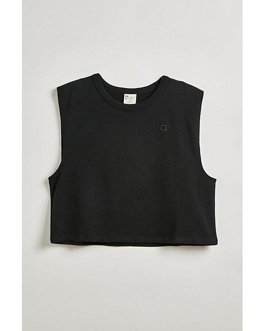 Champion Black Uo Exclusive Heritage Jersey Tank Top for men
