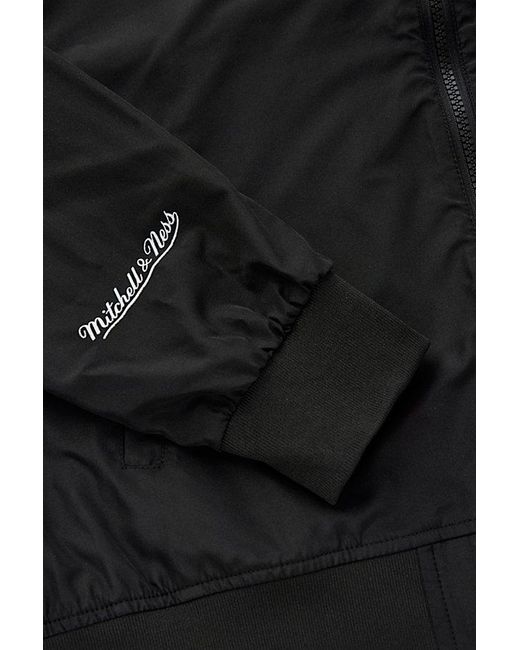Mitchell & Ness Black Cheyney University X Uo Exclusive Bomber Jacket for men