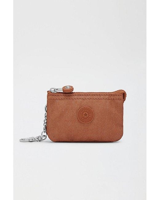 Kipling Brown Mini Creativity Charm Keychain