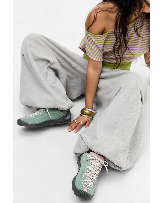 Keen Gray Mint Jasper Trainers