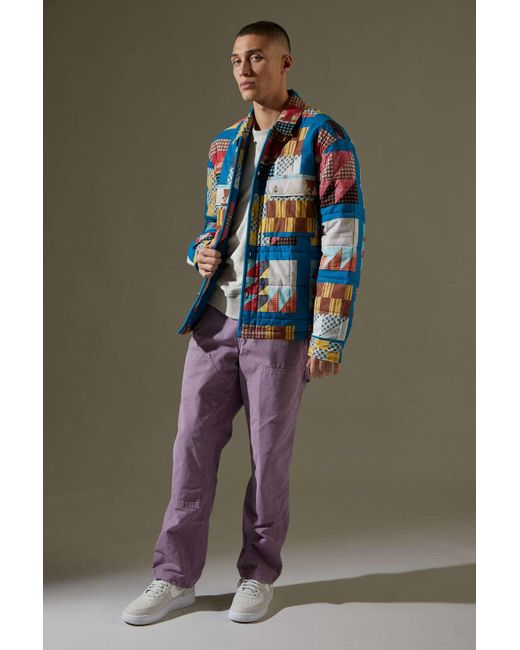 BDG Patchwork Quilt Shirt Jacket in 