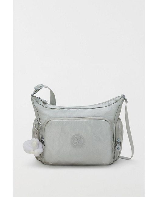 Kipling Blue Gabb Small Nylon Crossbody Bag