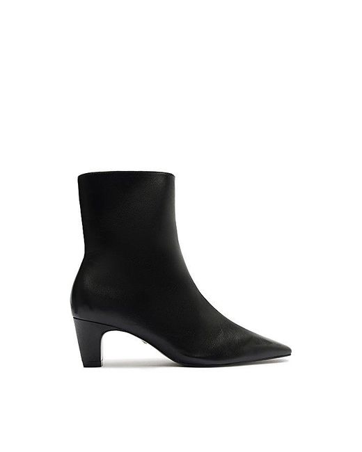 SCHUTZ SHOES Black Dellia Ankle Boot