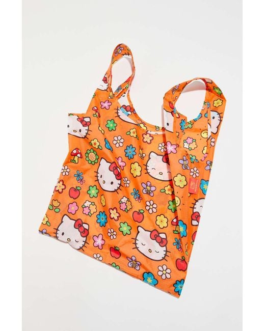 BAGGU X Hello Kitty Standard Reusable Tote Bag in Orange Lyst