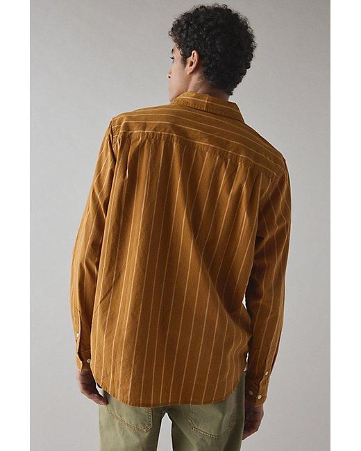 Urban Outfitters Brown Uo The Baggy Dress Shirt for men