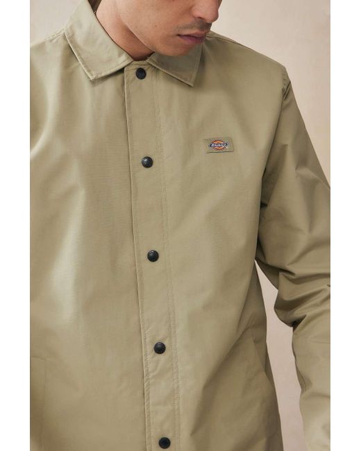 Dickies Natural Sand Oakport Coach Jacket for men