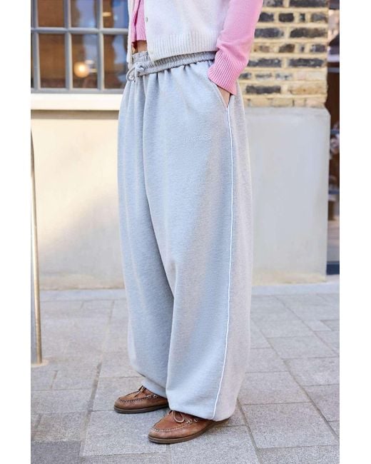 iets frans Gray Grey Harri Baggy Joggers