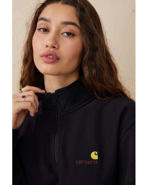 Carhartt half zip sweatshirt hot sale